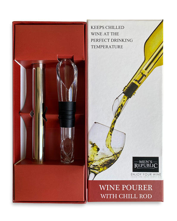 Wine Chiller Stick with Aerator & Pourer