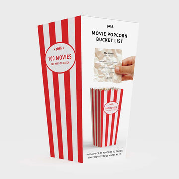 Movie Popcorn Bucket List - 100 Movies