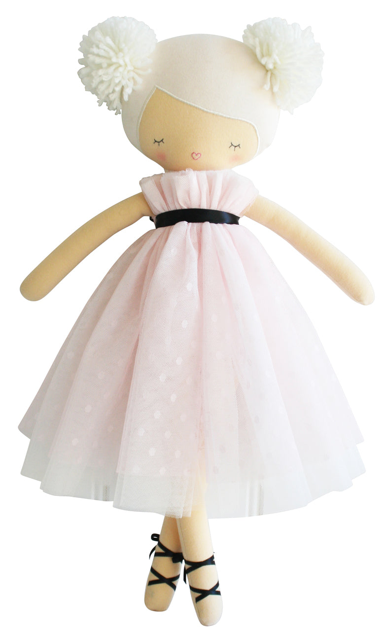 Scarlett Pom Pom Doll - Pink 48cm