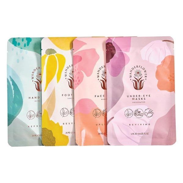 Wanderflower Sheet Mask ­ Set of 4