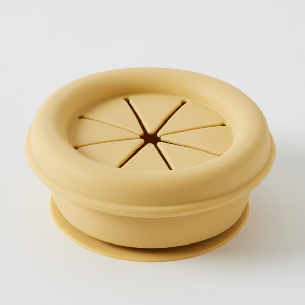 Henny Silicone Collapsible Snack Cup - Lemon