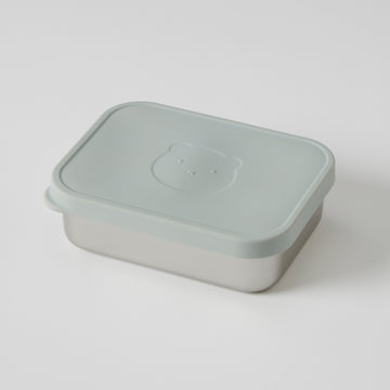 Rune Bento Box with Silicone Lid - Steel