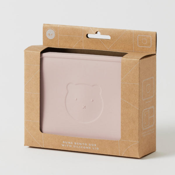 Rune Bento Box with Silicone Lid - Musk