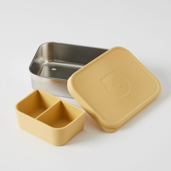 Rune Bento Box with Silicone Lid - Lemon