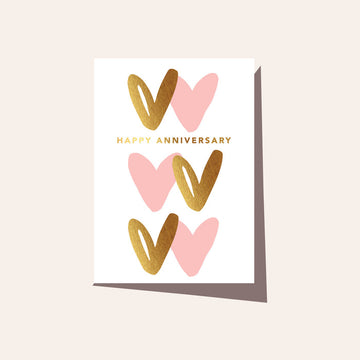 Anniversary Hearts Card