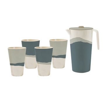 Flinders Bamboo Fibre Drinks Set 5pce