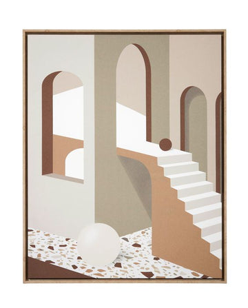 Ludo Nat Frame Canvas 80x100cm