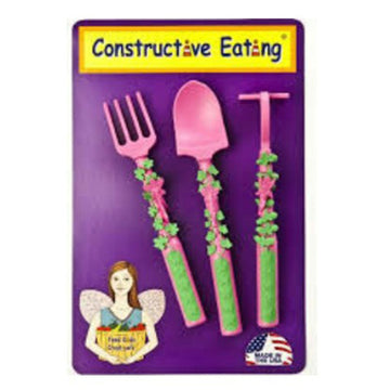 Garden Fairy 3 Piece Cutlery Set