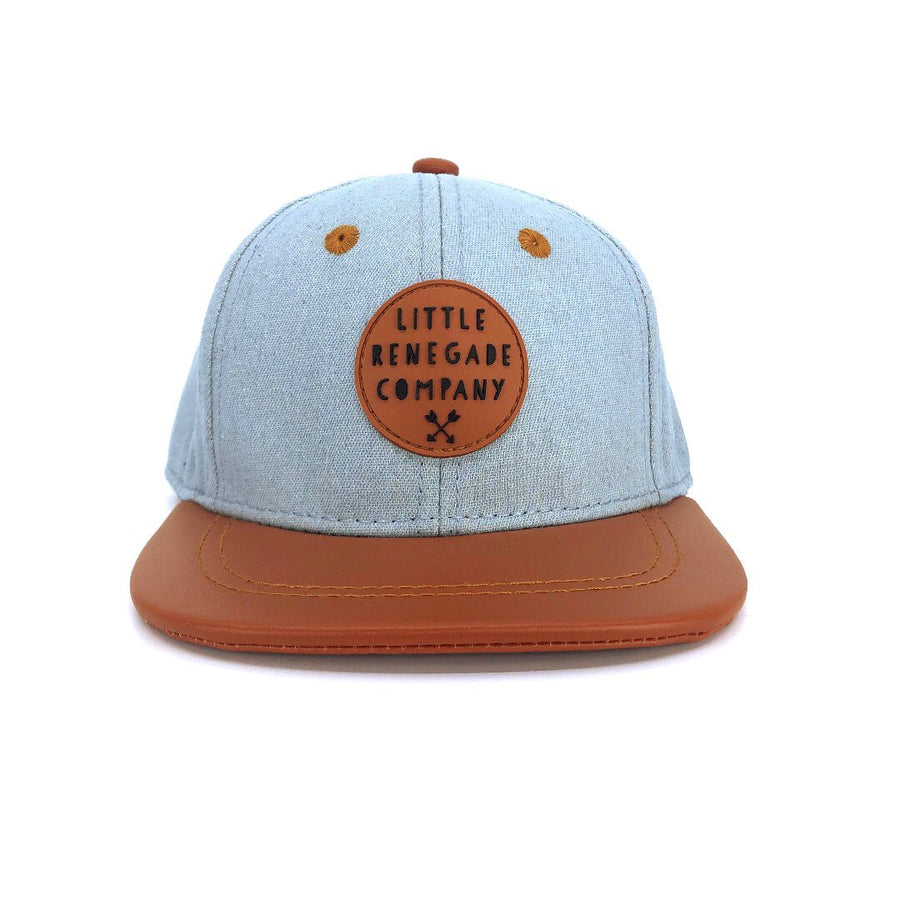 Denim Tan Cap