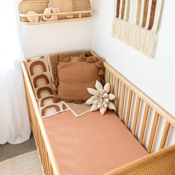 Blush - Fitted Cot Sheet