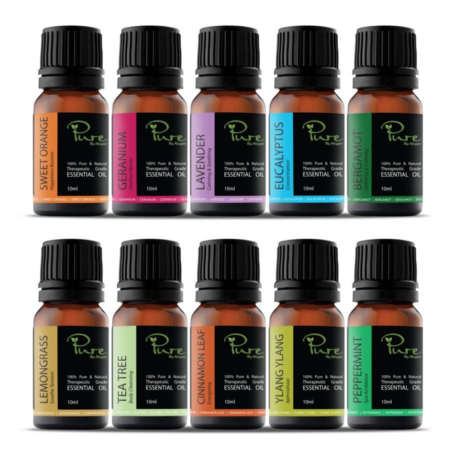 10 Essential Oil Set